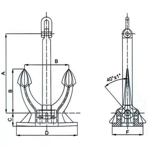 Якорь Spek марка Сталь 20, ГОСТ 30563-98 в г. Тамбов